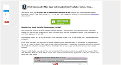 Desktop Screenshot of orbitdownloadermac.com
