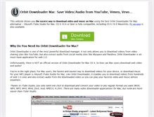 Tablet Screenshot of orbitdownloadermac.com